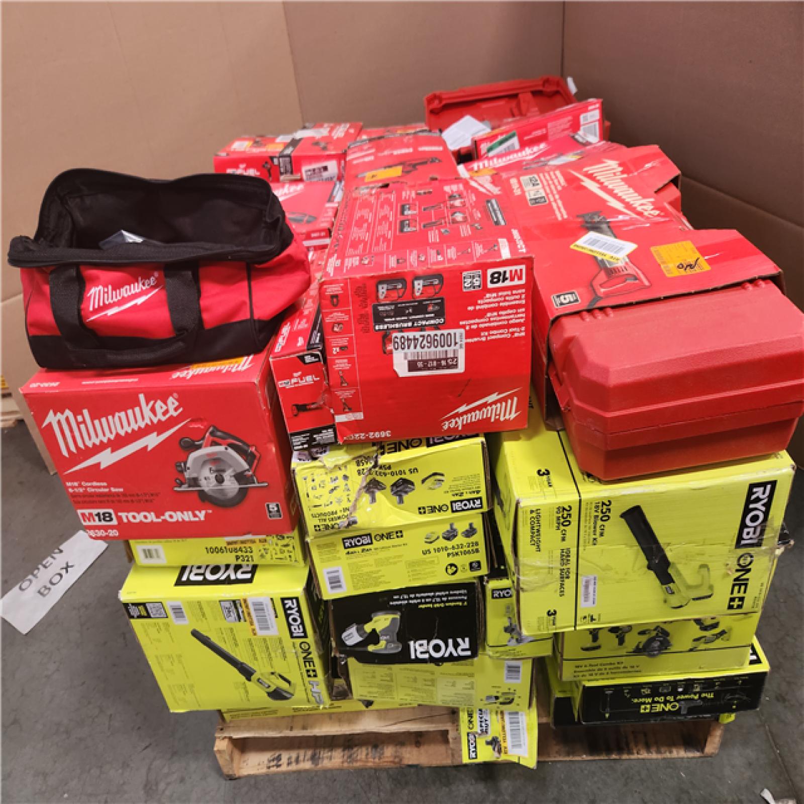 CALIFORNIA AS-IS TOOL PALLET