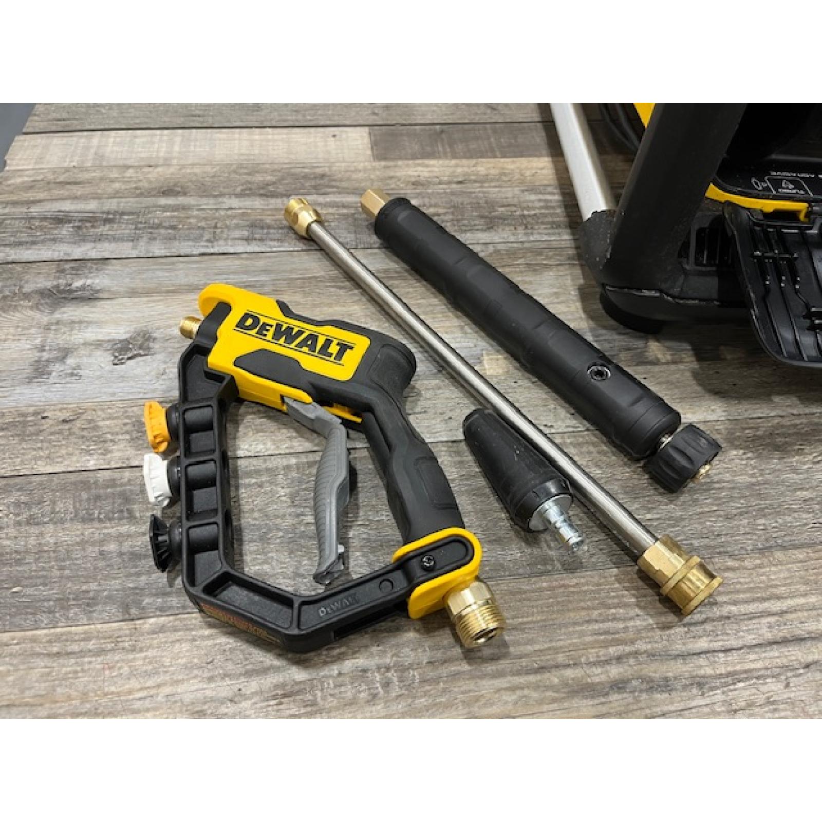 AS-IS DEWALT 2100 PSI 1.2 GPM 13 Amp Cold Water Electric Pressure Washer with Internal Equipment Storage
