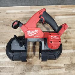 HOUSTON LOCATION - AS-IS Milwaukee FUEL 18V Lithium-Ion Brushless Cordless Compact Bandsaw (Tool-Only)