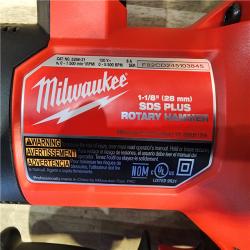 HOUSTON LOCATION - AS-IS (APPEARS LIKE NEW) MILWAUKEE 1 - 1/8 SDS PLUS ROTARY HAMMER KIT