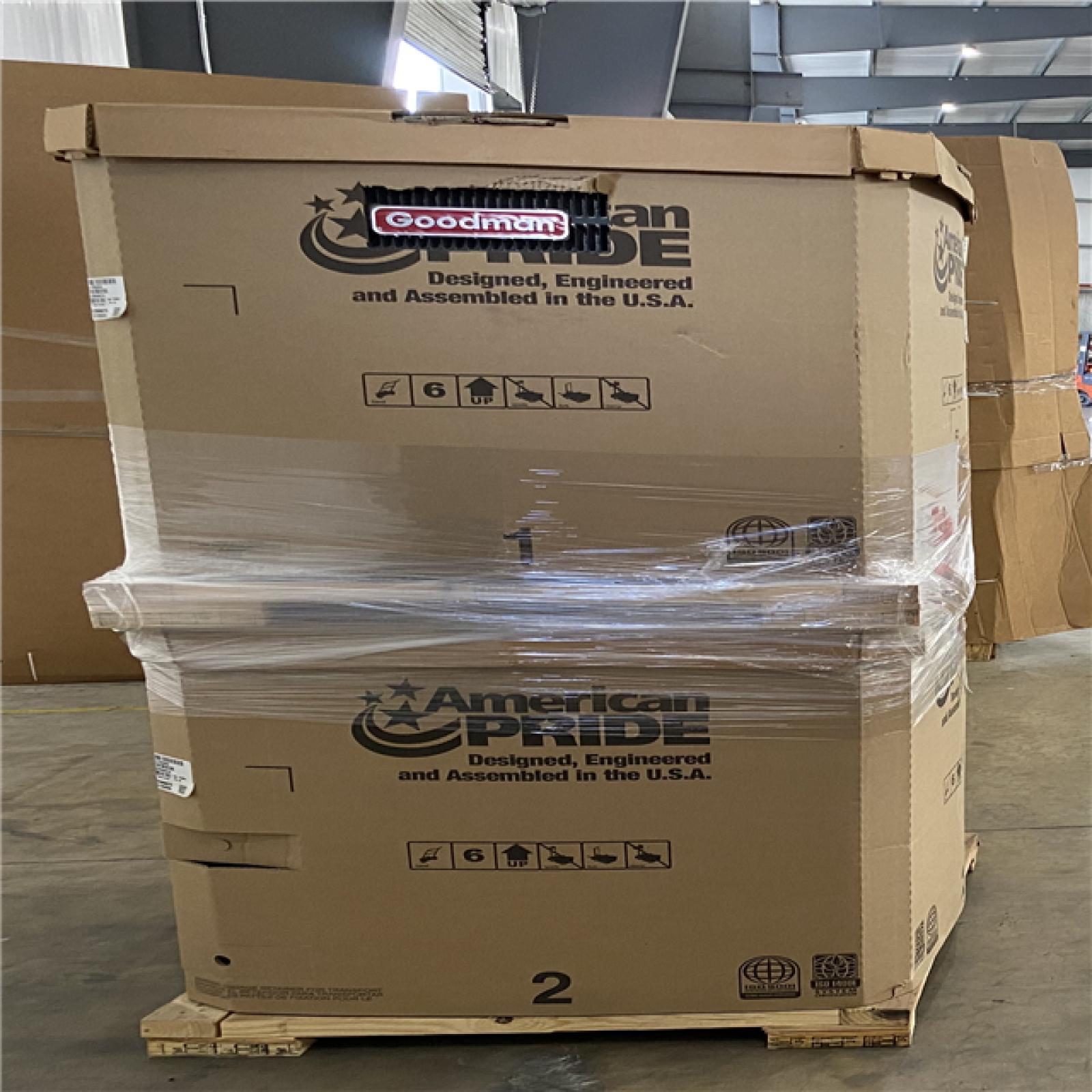 Houston Location AS IS - Goodman 3.5 Ton 14.3 SEER2 Single Stage Heat Pump Condenser