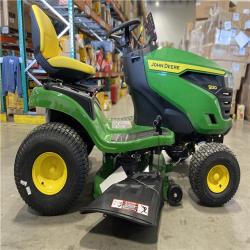DALLAS LOCATION -John Deere S120 42 in. 22 HP V-Twin Gas Hydrostatic Riding Lawn Mower