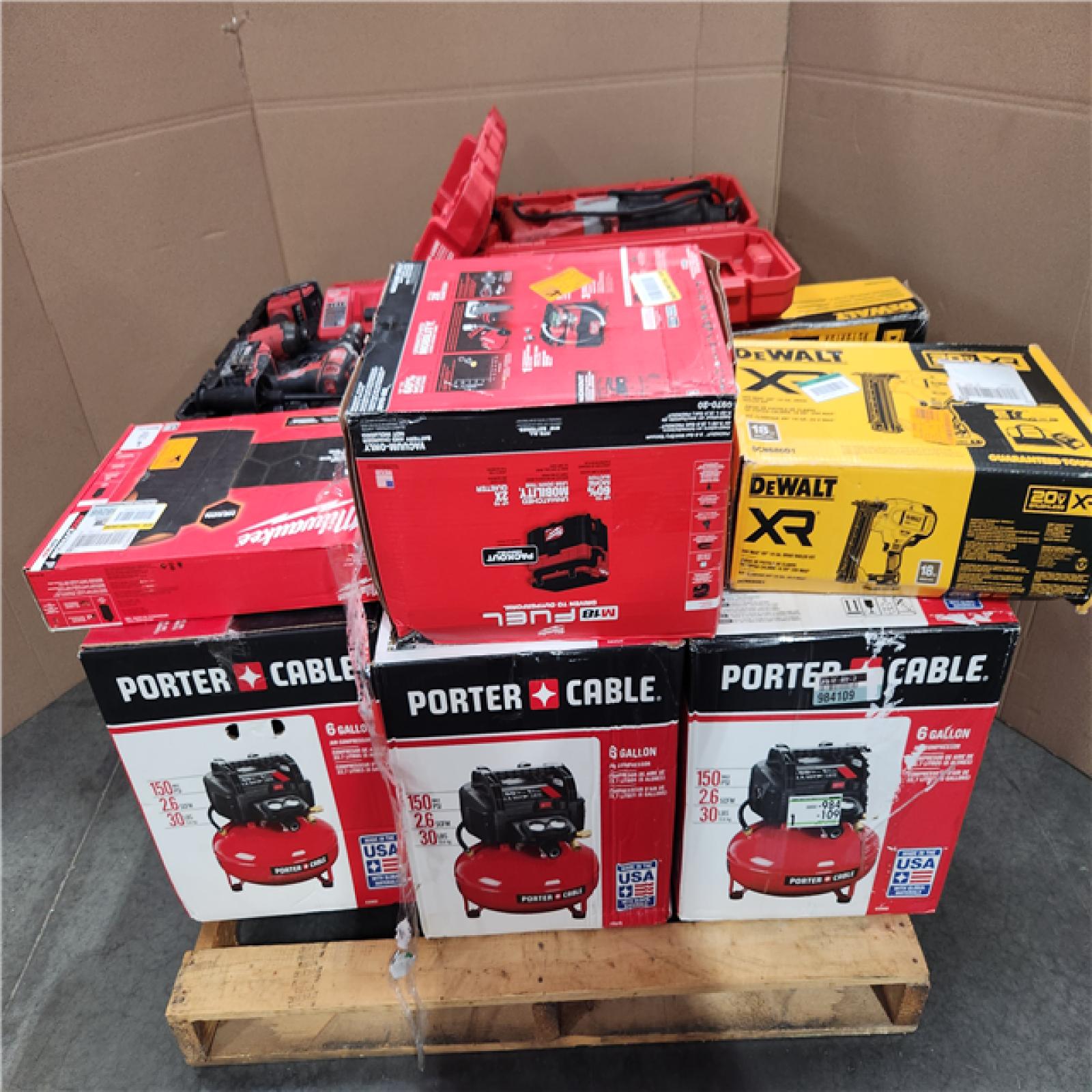 CALIFORNIA AS-IS TOOL PALLET