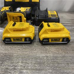 AS-IS DEWALT ATOMIC 20-Volt MAX Lithium-Ion Cordless Combo Kit