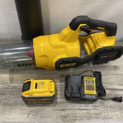 AS-IS DEWALT FLEXVOLT 60V MAX 125 MPH 600 CFM Brushless Cordless Battery Powered Blower Kit