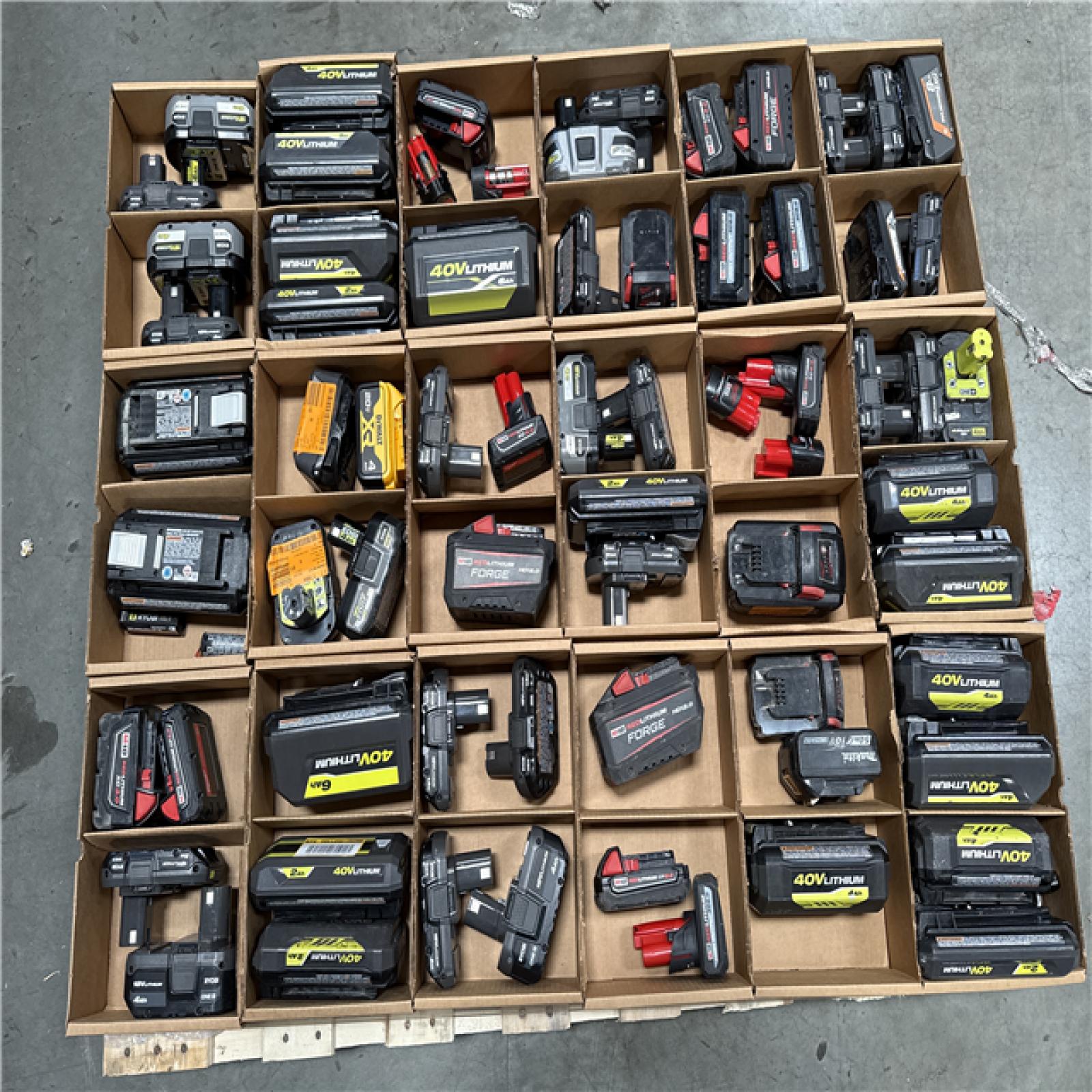 California AS-IS Battery Pallet