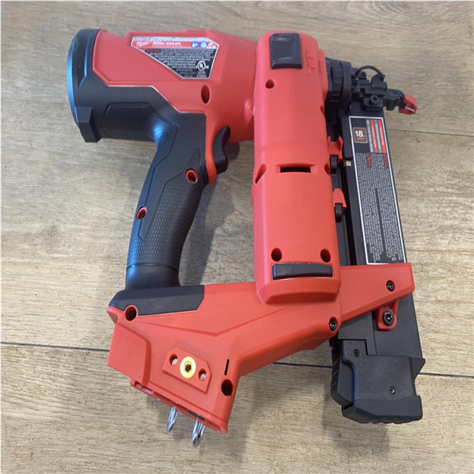 AS-IS Milwaukee FUEL 18-Volt Lithium-Ion Brushless Cordless Gen II 18-Gauge Brad Nailer (Tool-Only)