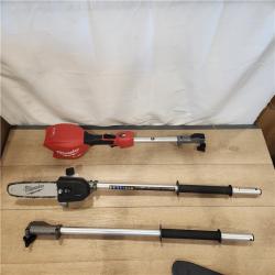 AS-IS- Milwaukee FUEL 18V 10 in. Brushless Cordless Battery Powered Pole Saw with QUIK-LOK Attachment Capability (Tool-Only)