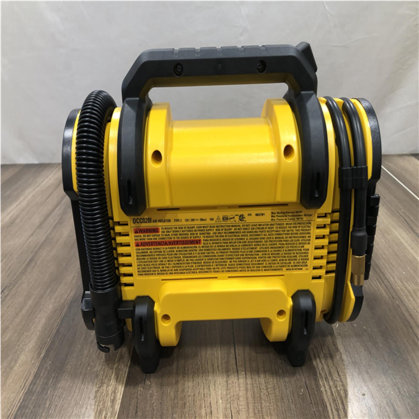AS-IS DEWALT 20V MAX Cordless Electric Portable Inflator (Tool Only)