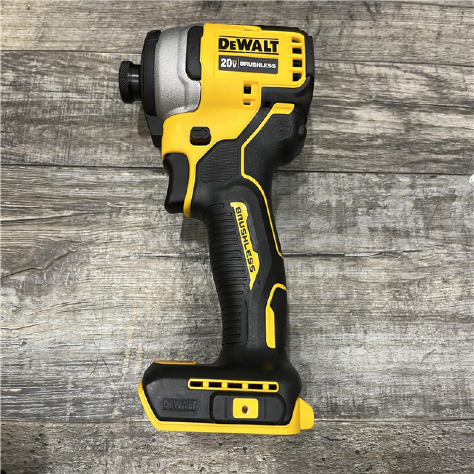 AS-IS DEWALT Atomic 20V Max Lithium-Ion Brushless Cordless Compact 1/4 in. Impact Driver Kit
