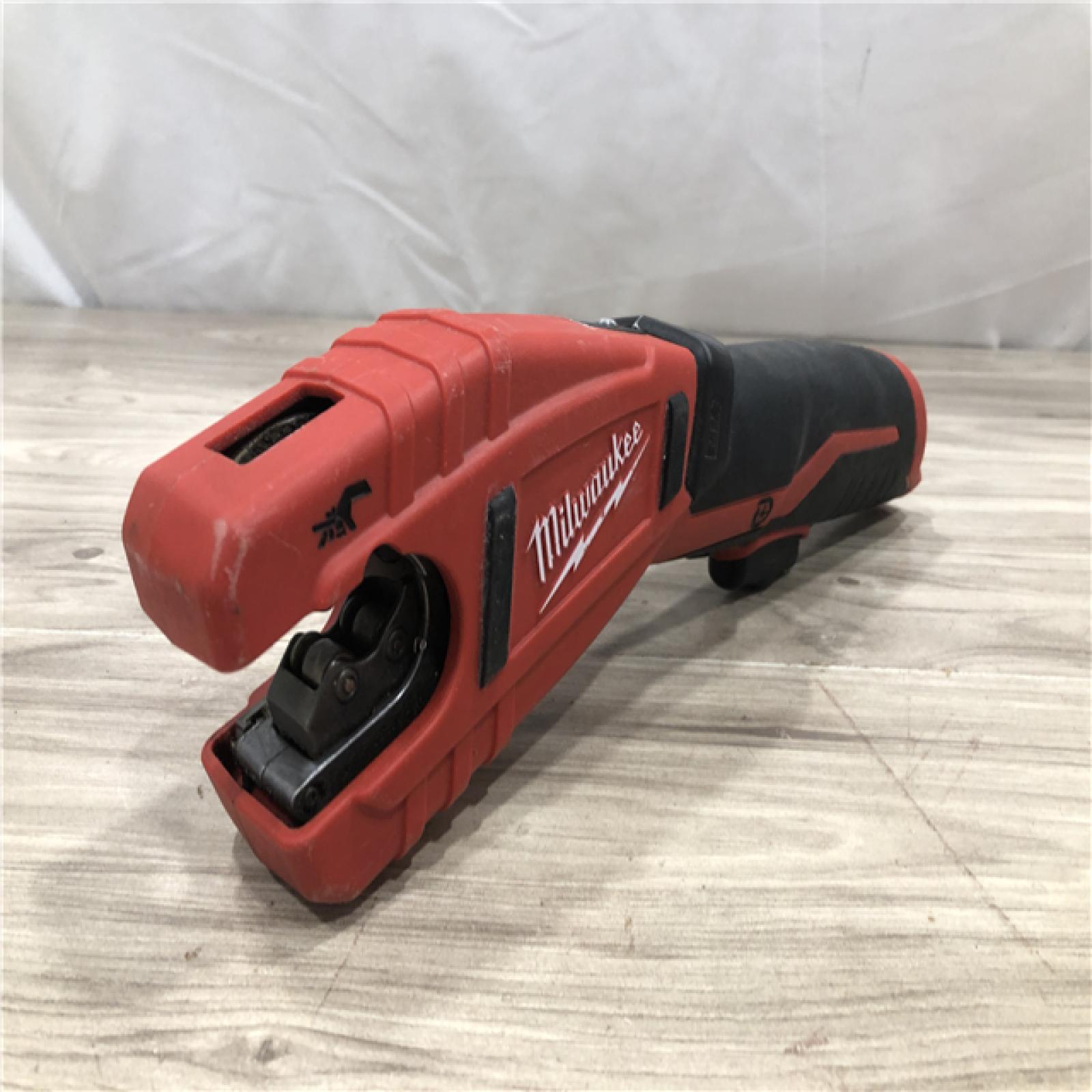 AS-IS Milwaukee M12 12V Lithium-Ion Cordless Copper Tubing Cutter (Tool-Only)