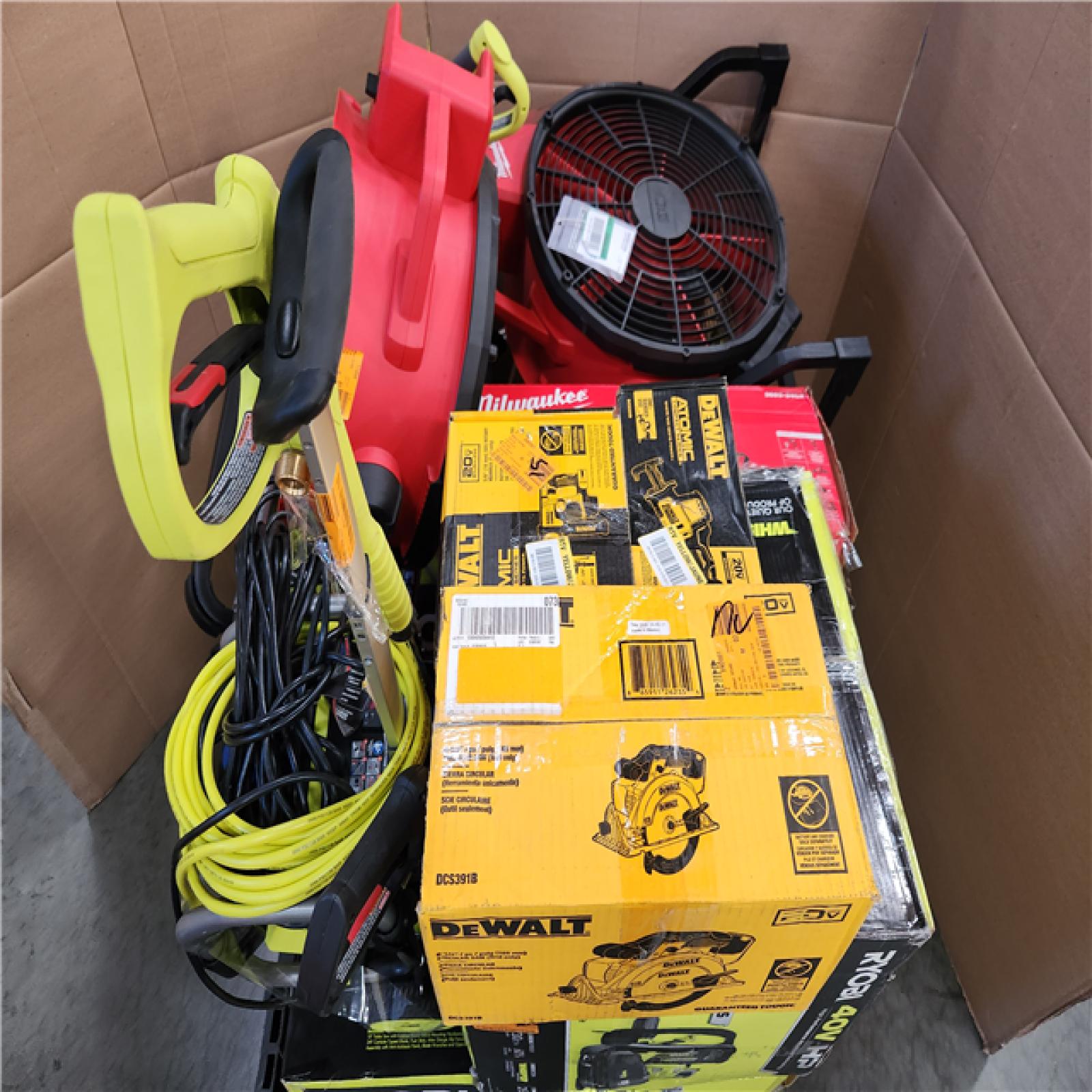 CALIFORNIA AS-IS TOOL PALLET