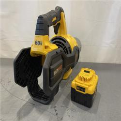 AS-IS - DeWalt FLEXVOLT 60V MAX 125 MPH 600 CFM Brushless Cordless Battery Powered Blower Kit