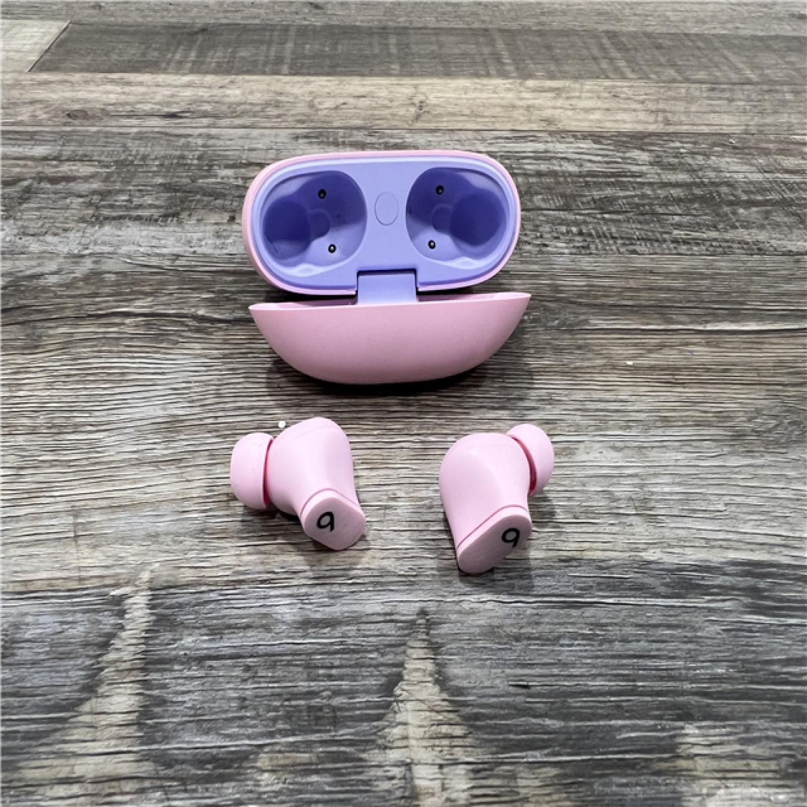 AS-IS Beats by Dr. Dre Studio Buds A2514 Wireless Earbuds Purple/Pink