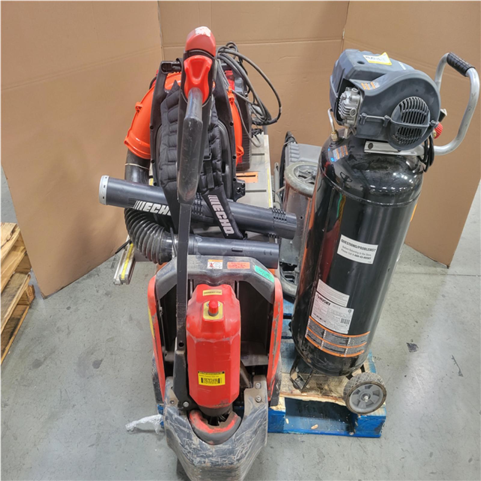 CALIFORNIA AS-IS OUTDOOR POWER EQUIPMENT