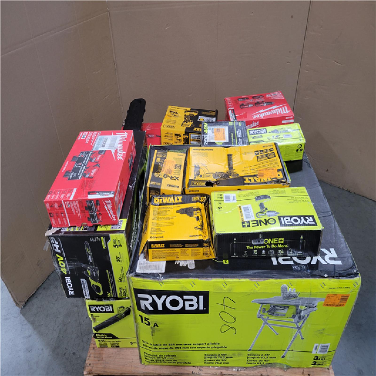 CALIFORNIA AS-IS TOOL PALLET