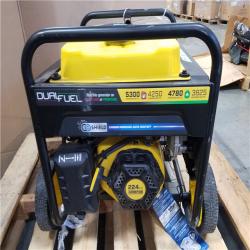 CALIFORNIA AS-IS CHAMPION DUAL FUEL PORTABLE GENERATOR