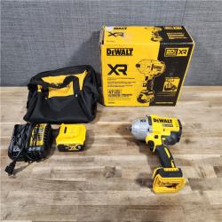 HOUSTON LOCATION - AS-IS Dewalt 20V MAX Lithium-Ion Cordless 1/2 in. Impact Wrench Kit