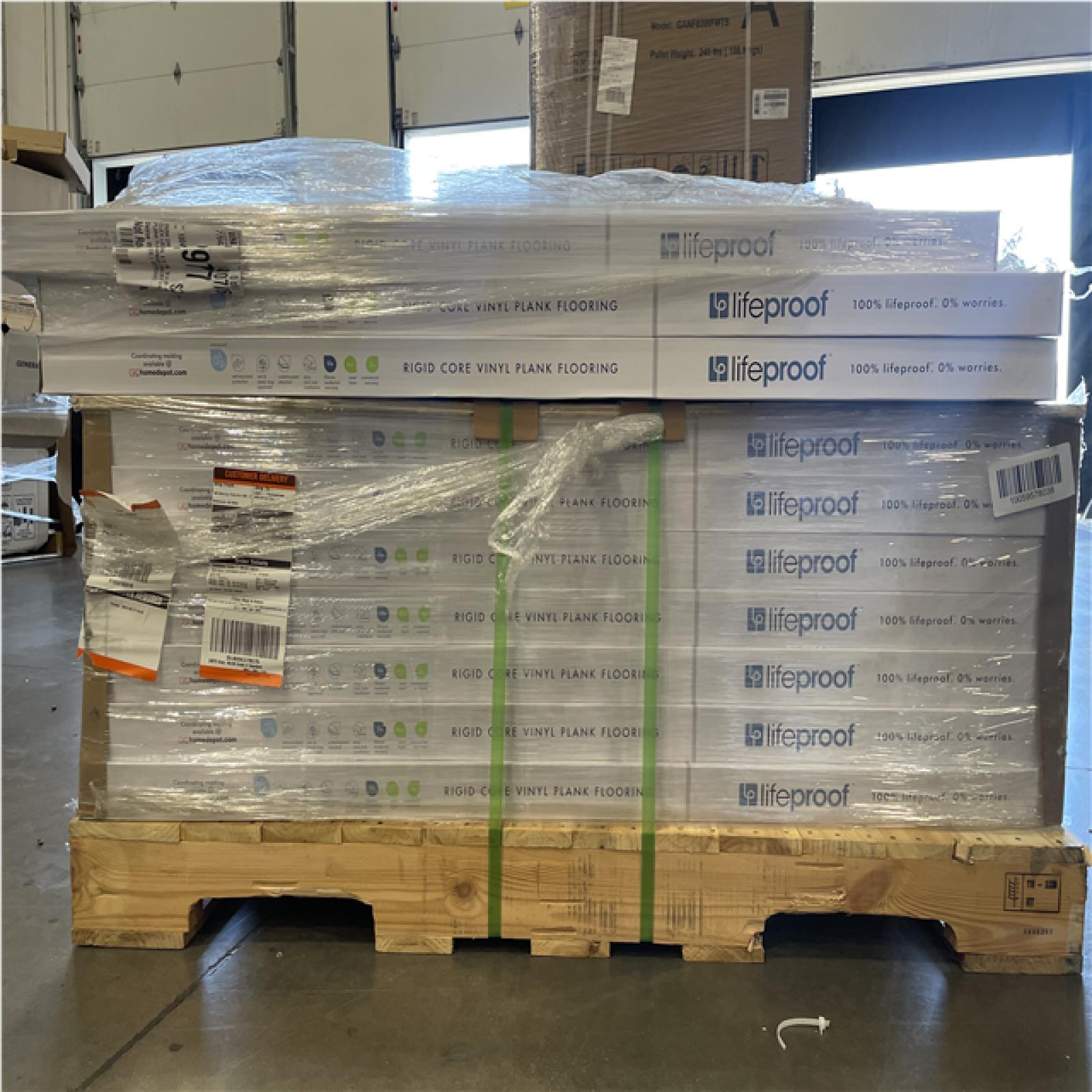 DALLAS LOCATION - Lifeproof Dusk Cherry 6 MIL x 8.7 in. W x 48 in. L Click Lock Waterproof Luxury Vinyl Plank Flooring (20.1 sqft/case) PALLET-(40 CASES)