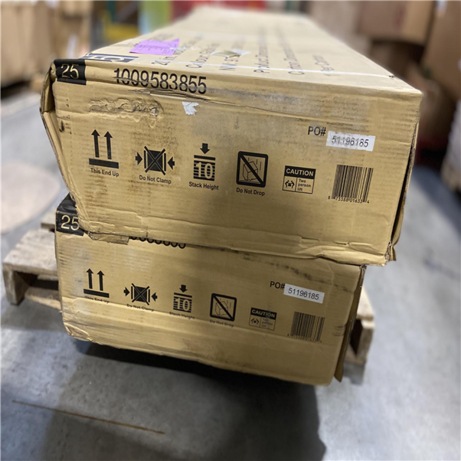 DALLAS LOCATION - Husky Modular 20 in. W x 20 in. D Standard Duty 3-Shelf Red Rolling Side Tool Chest (2 UNITS)