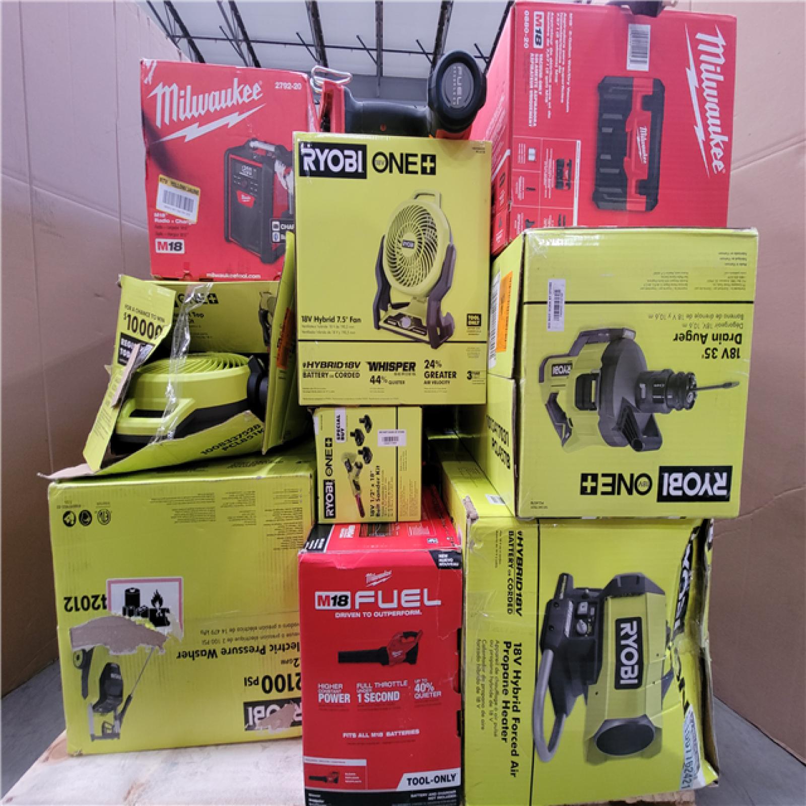 CALIFORNIA AS-IS TOOL PALLET