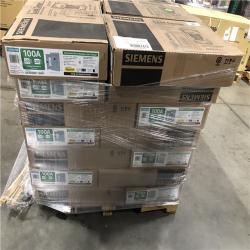 DALLAS LOCATION - Siemens SN Series 100 Amp 20-Space 20-Circuit Main Breaker Plug-On Neutral Load Center Value Pack PALLET-(29 UNITS)