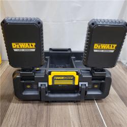 AS-IS  DEWALT Tough System 2.0 Flex Volt 20V/60V Cordless 4000 Lumen LED Adjustable Folding Panel Work Light