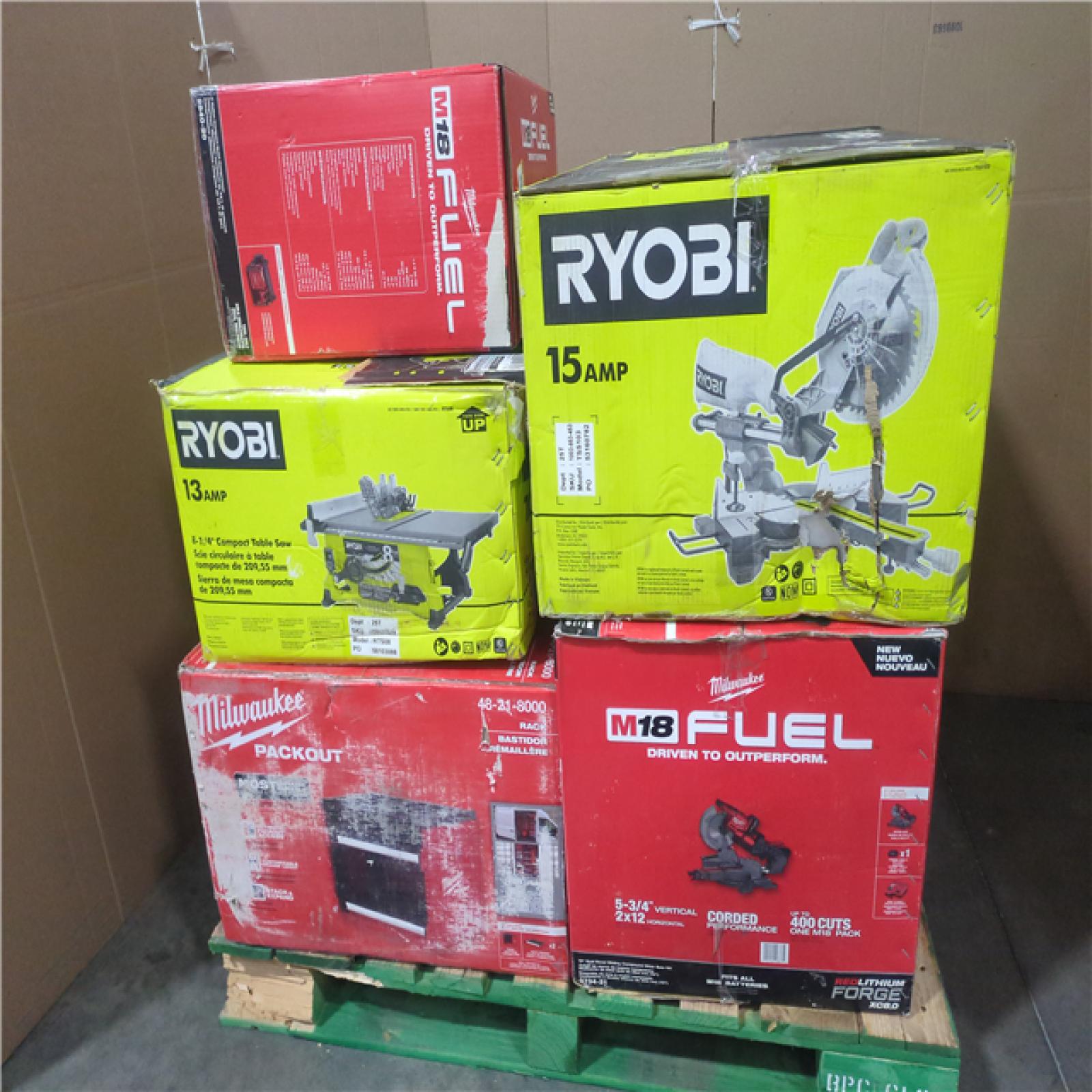 CALIFORNIA AS-IS TOOL PALLET