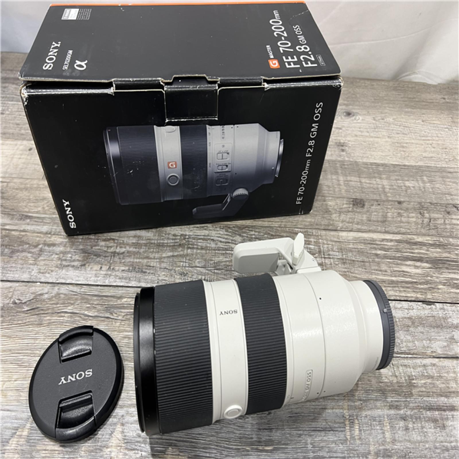 AS-IS Sony - G Master FE 70-200 mm F2.8 GM OSS Full-Frame E-Mount Telephoto Zoom Lens - White