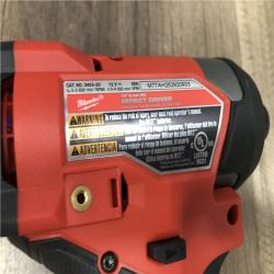 AS-IS Milwaukee  FUEL 12V Lithium-Ion Brushless Cordless 1/4 in. Hex Impact Driver (Tool-Only)