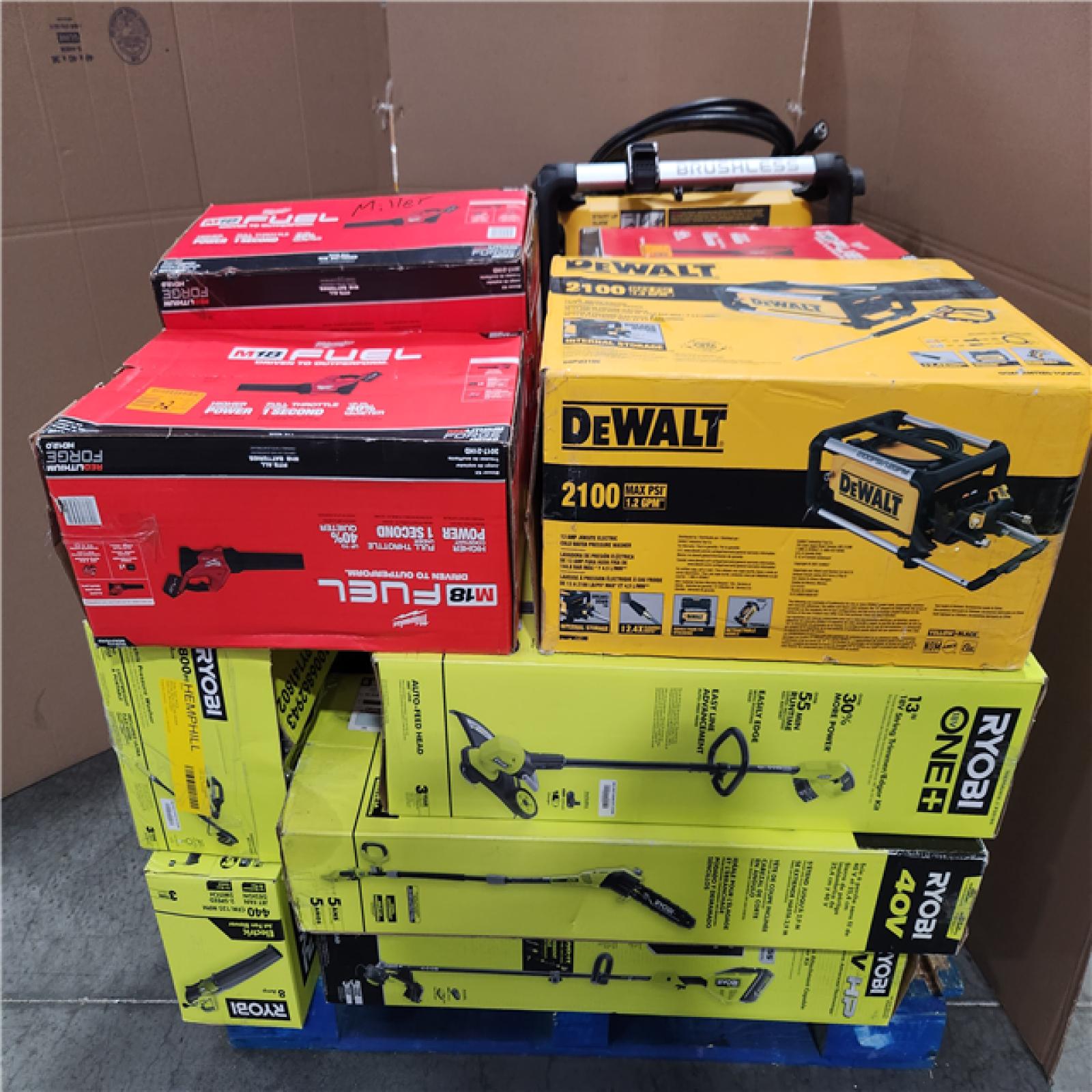 CALIFORNIA AS-IS TOOL PALLET