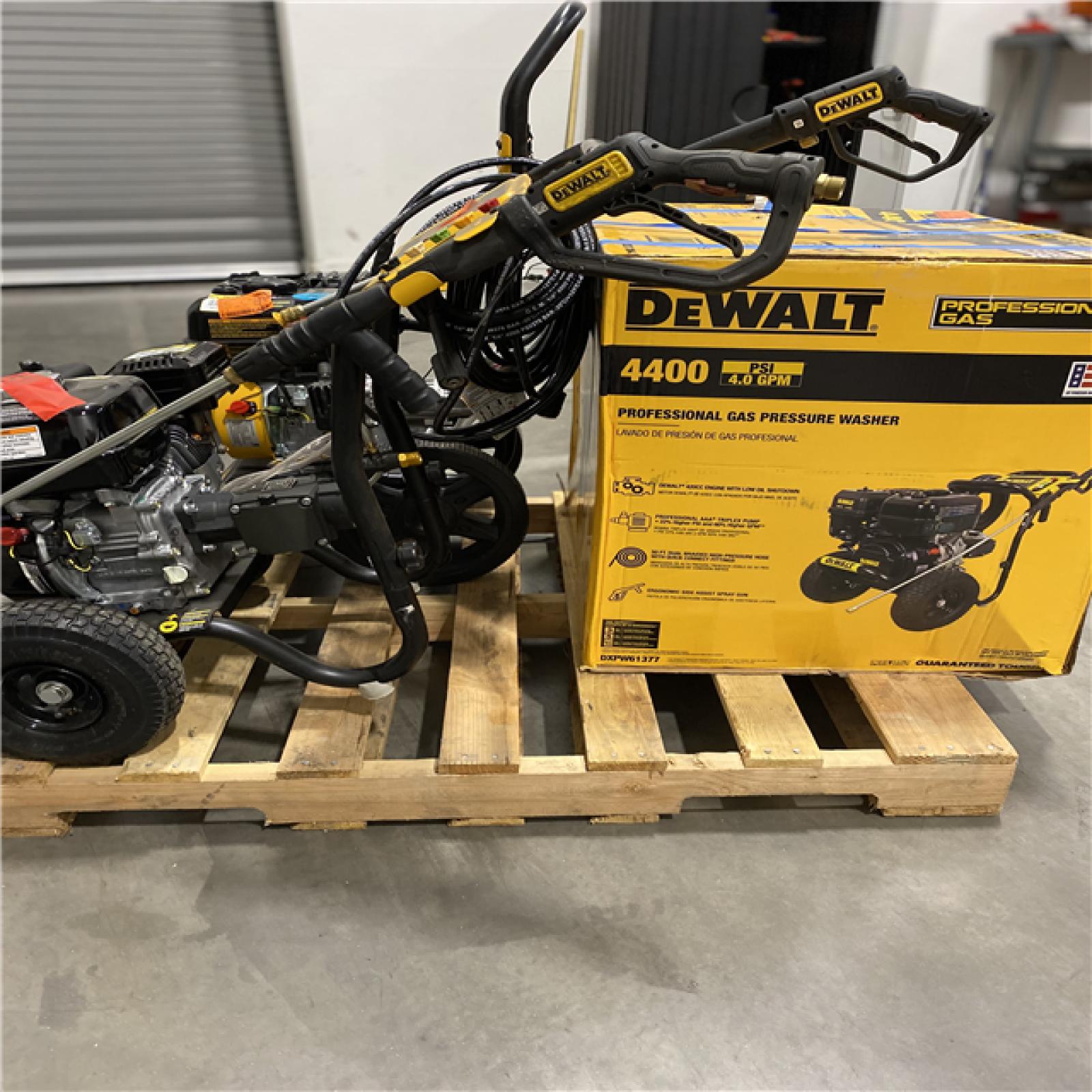 Dallas Location - As-Is DEWALT GAS PRESSURE WASHER (Lot Of 3)