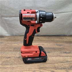 AS-IS Milwaukee M18 Compact Cordless Brushless 1 Tool Drill and Driver Kit