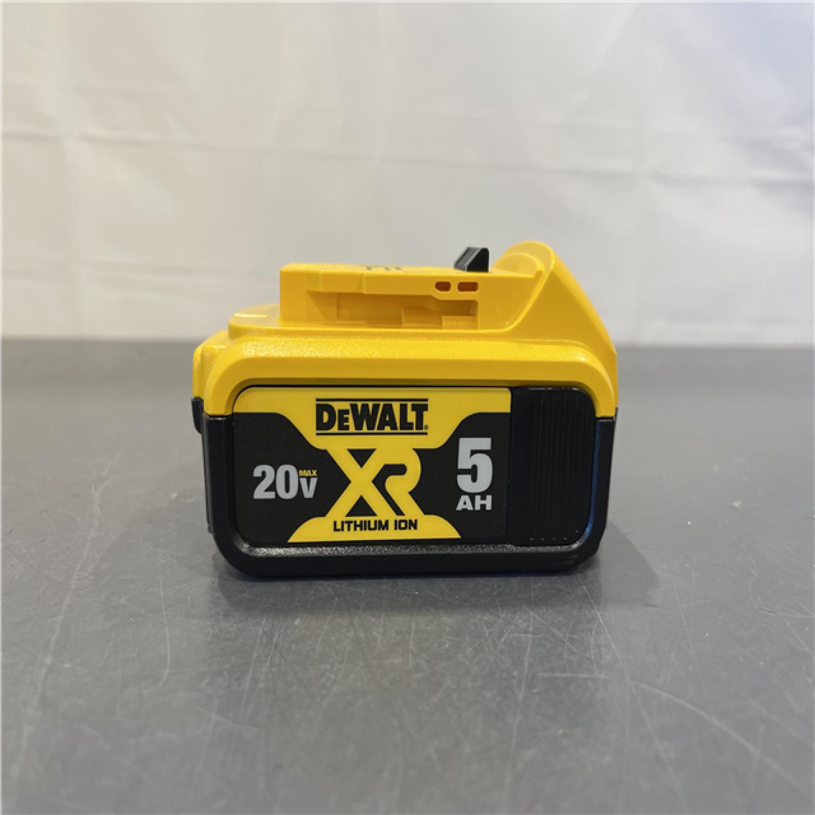 AS-IS - DEWALT 20-Volt Maximum XR 5.0 Ah Battery Pack and Charger
