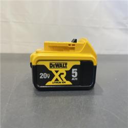 AS-IS - DEWALT 20-Volt Maximum XR 5.0 Ah Battery Pack and Charger