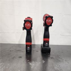 AS-IS- Milwaukee FUEL 12-Volt Lithium-Ion Brushless Cordless Hammer Drill and Impact Driver Combo Kit