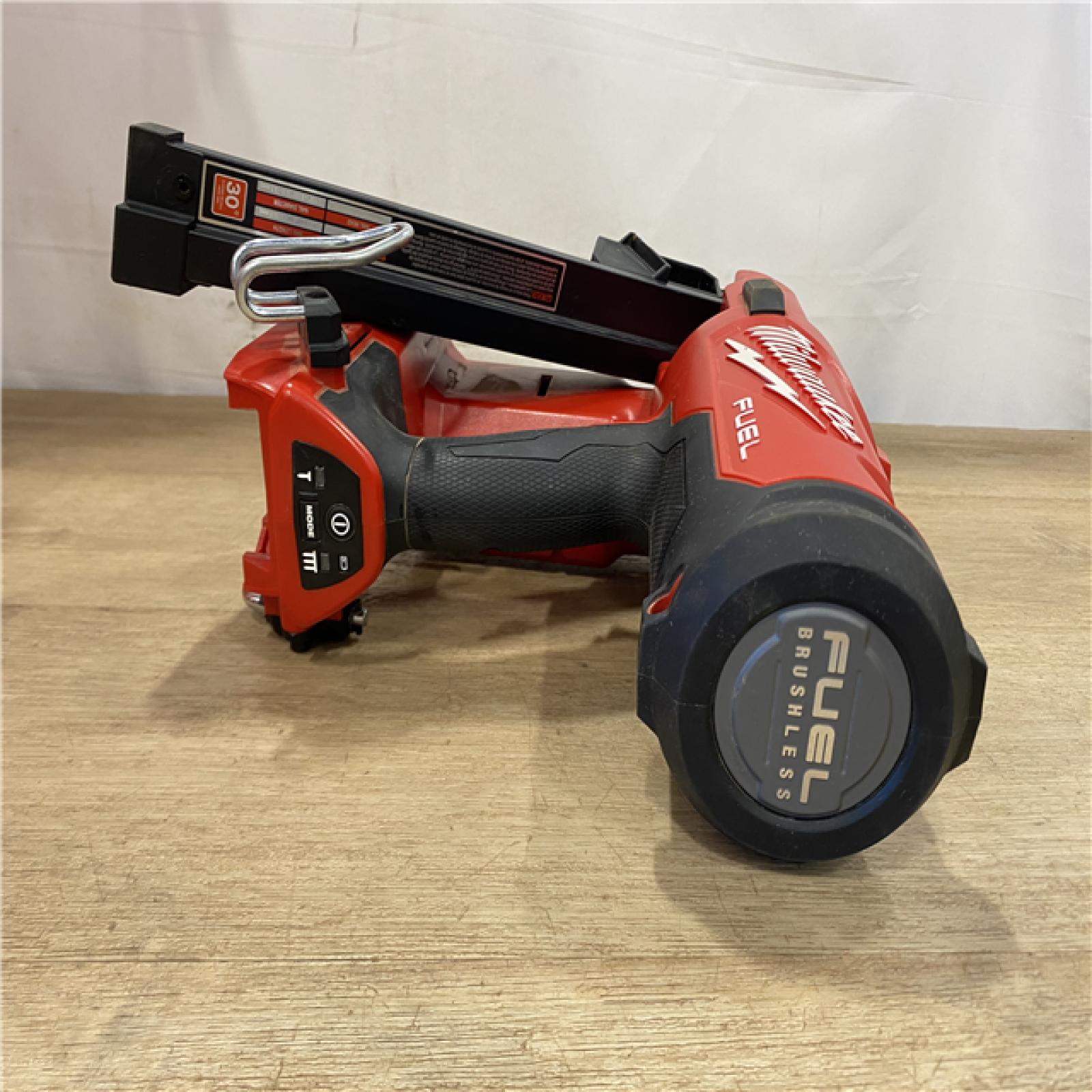 AS-IS Milwaukee FUEL 3-1/2 in. 18-Volt 30-Degree Lithium-Ion Brushless Cordless Framing Nailer (Tool-Only)