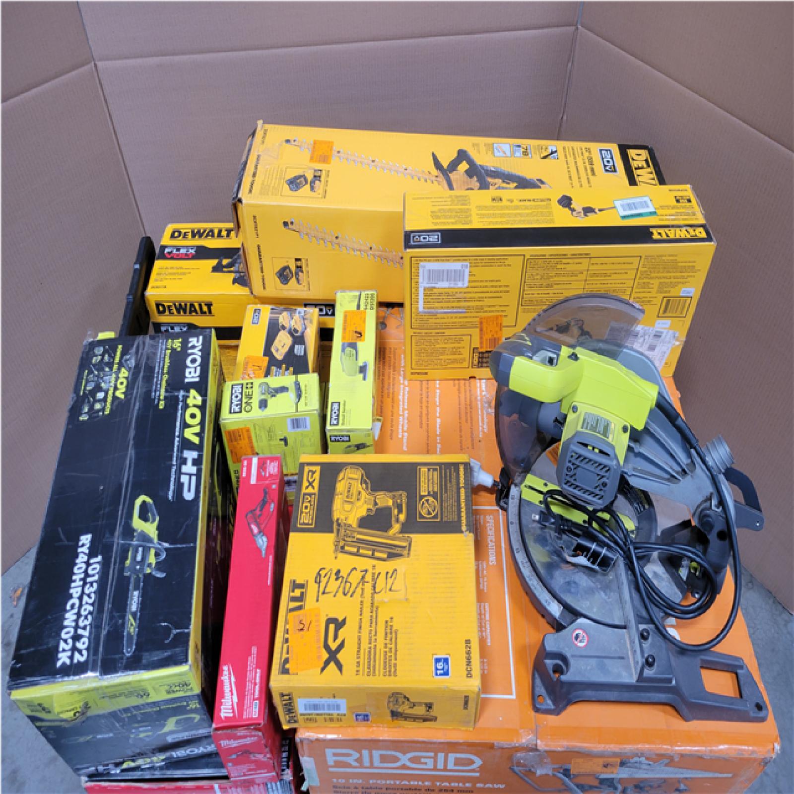 CALIFORNIA AS-IS TOOL PALLET