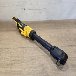 AS-IS DEWALT ATOMIC 20V MAX 3/8 in. Extended Reach Cordless Ratchet (Tool Only)
