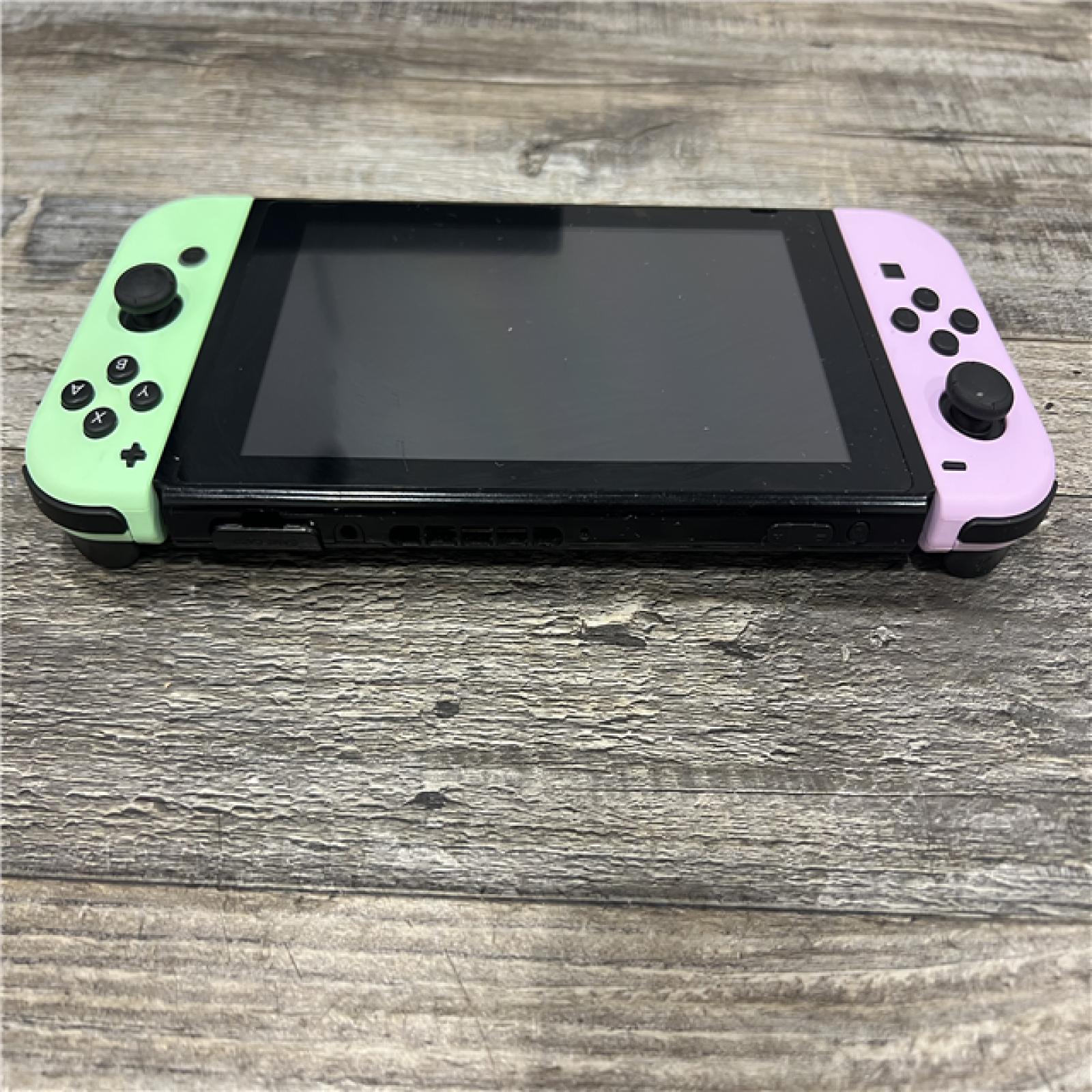 AS-IS Nintendo Switch - Joy-Con(L)/(R) Pastel Purple / Pastel Green