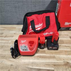 HOUSTON LOCATION - AS-IS Milwaukee  FUEL 12-Volt Lithium-Ion Brushless Cordless Hammer Drill and Impact Driver Combo Kit