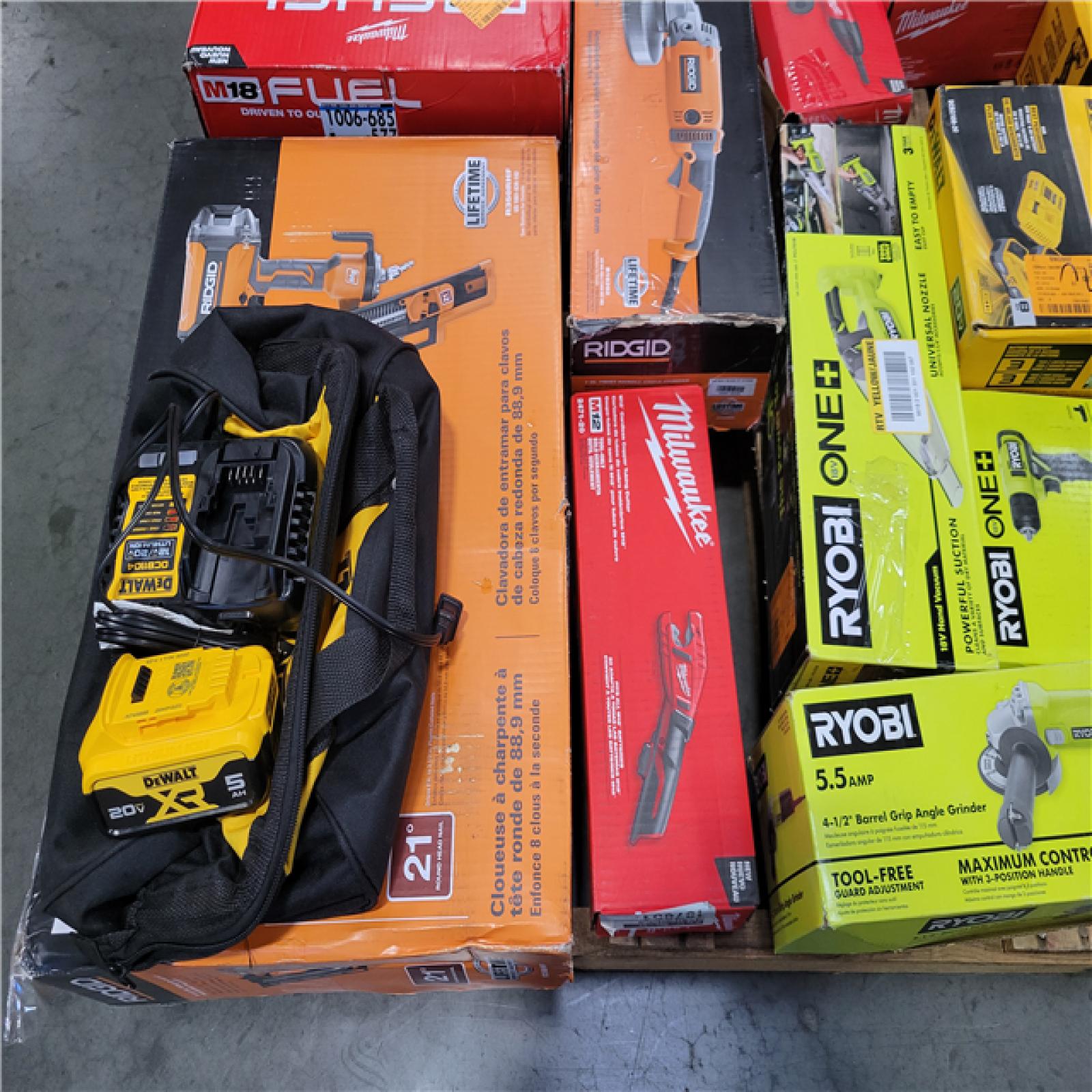 CALIFORNIA AS-IS TOOL PALLET