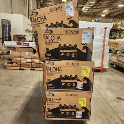 Phoenix Location AS-IS Bootz Industries Aloha 60 in. x 30 in. Soaking Bathtub with Right Drain in White Pallet (4-Tubs)