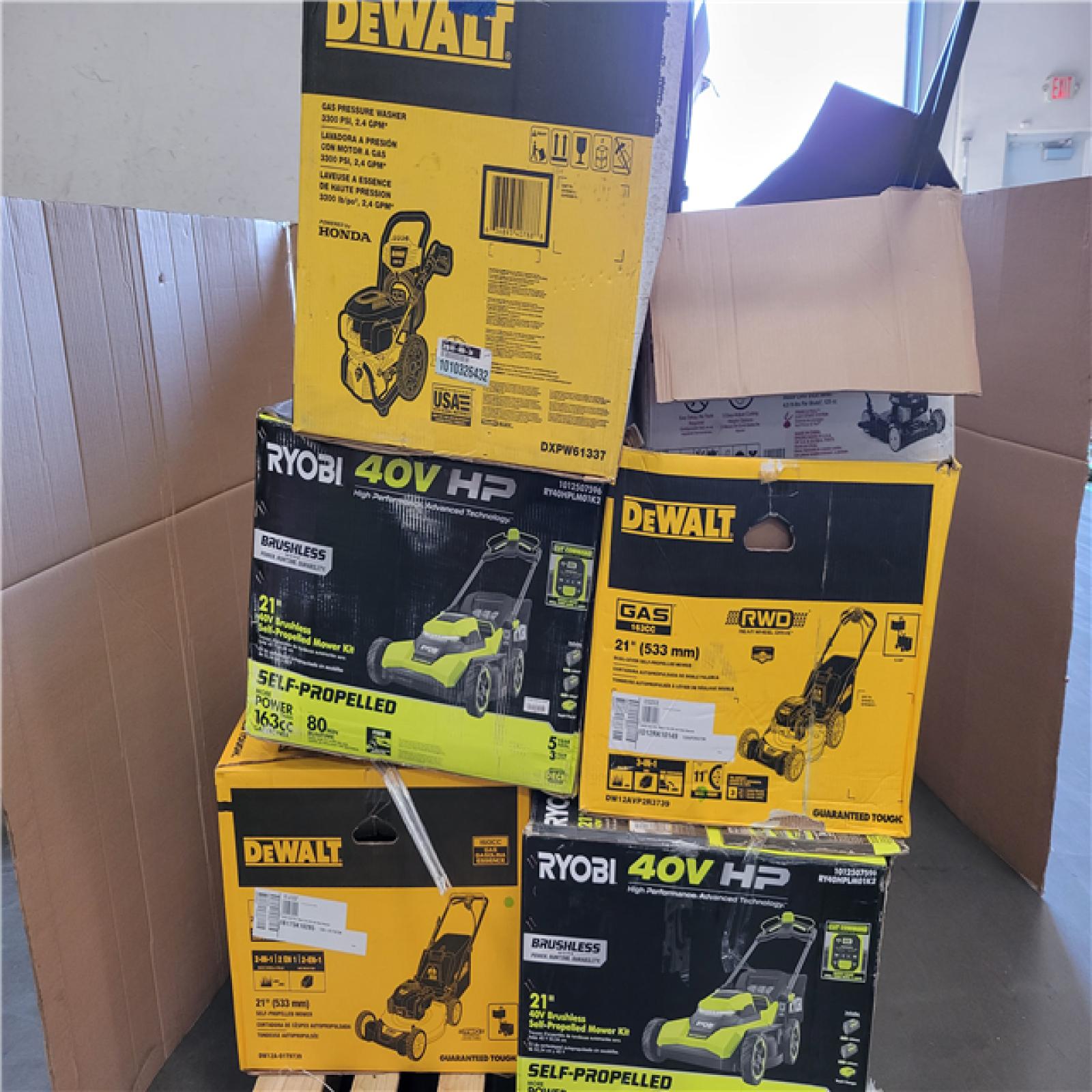 CALIFORNIA AS-IS OUTDOOR POWER EQUIPMENT