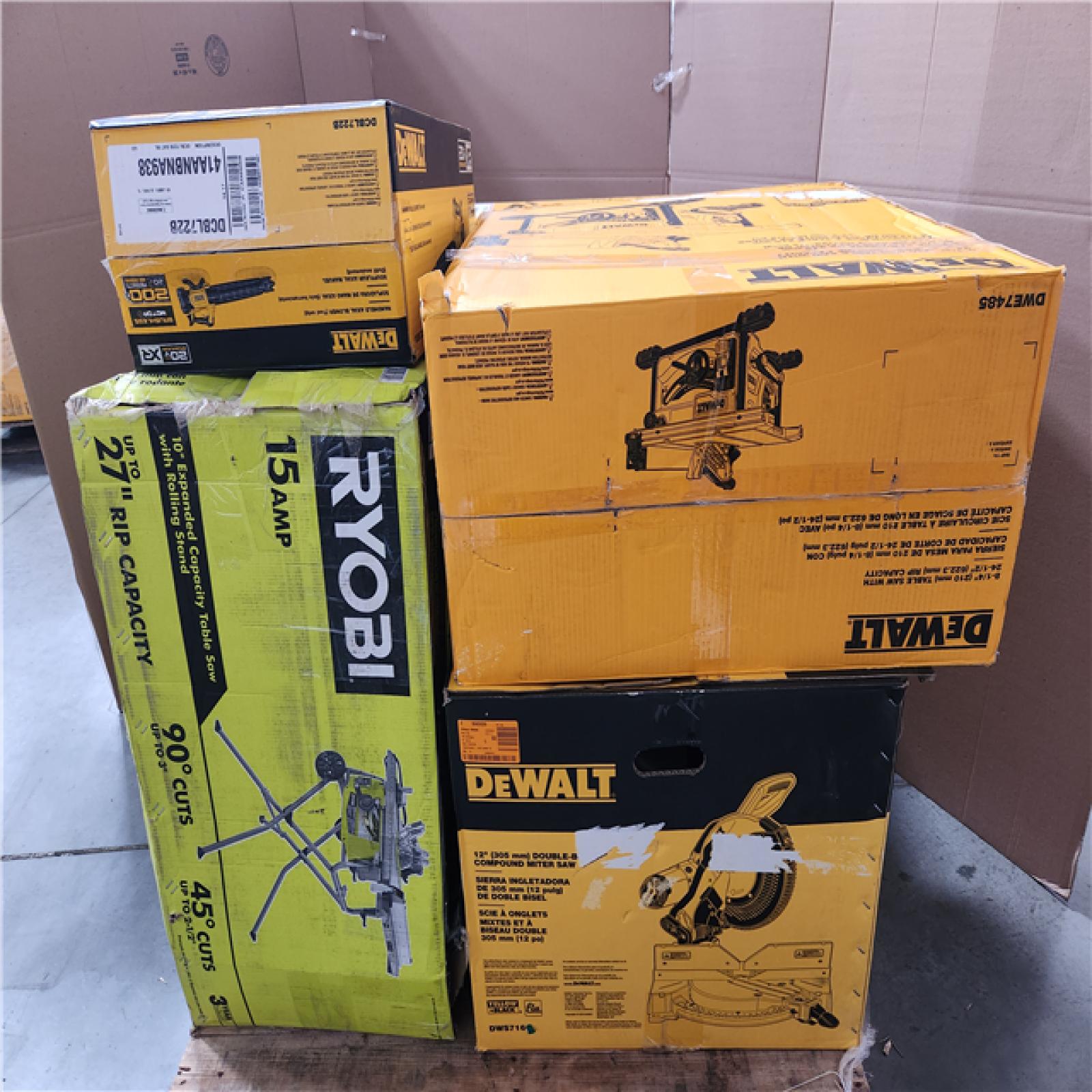 CALIFORNIA AS-IS TOOL PALLET