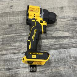 AS-IS DEWALT Atomic 20V Lithium-Ion Cordless Compact 1/2 in. Drill/Driver Kit