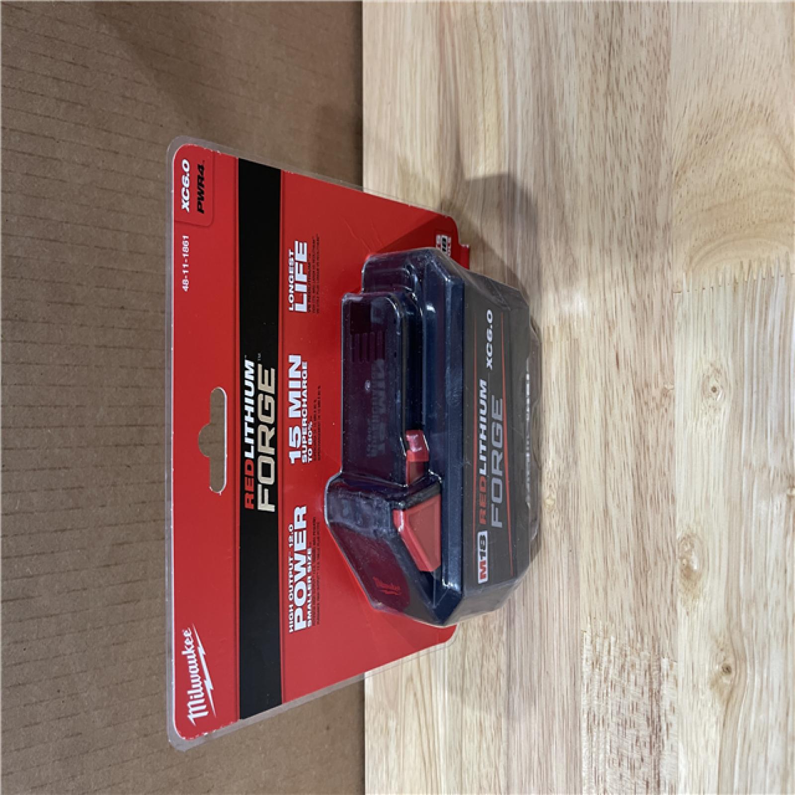 NEW! - Milwaukee 18V M18 REDLITHIUM FORGE HIGH OUTPUT XC6.0 Battery