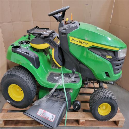 CALIFORNIA AS-IS JOHN DEERE S120 RIDING LAWN MOWER