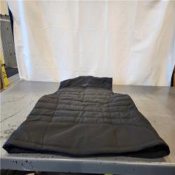 AS-IS- Heated Vest Polyester Zipper Men L