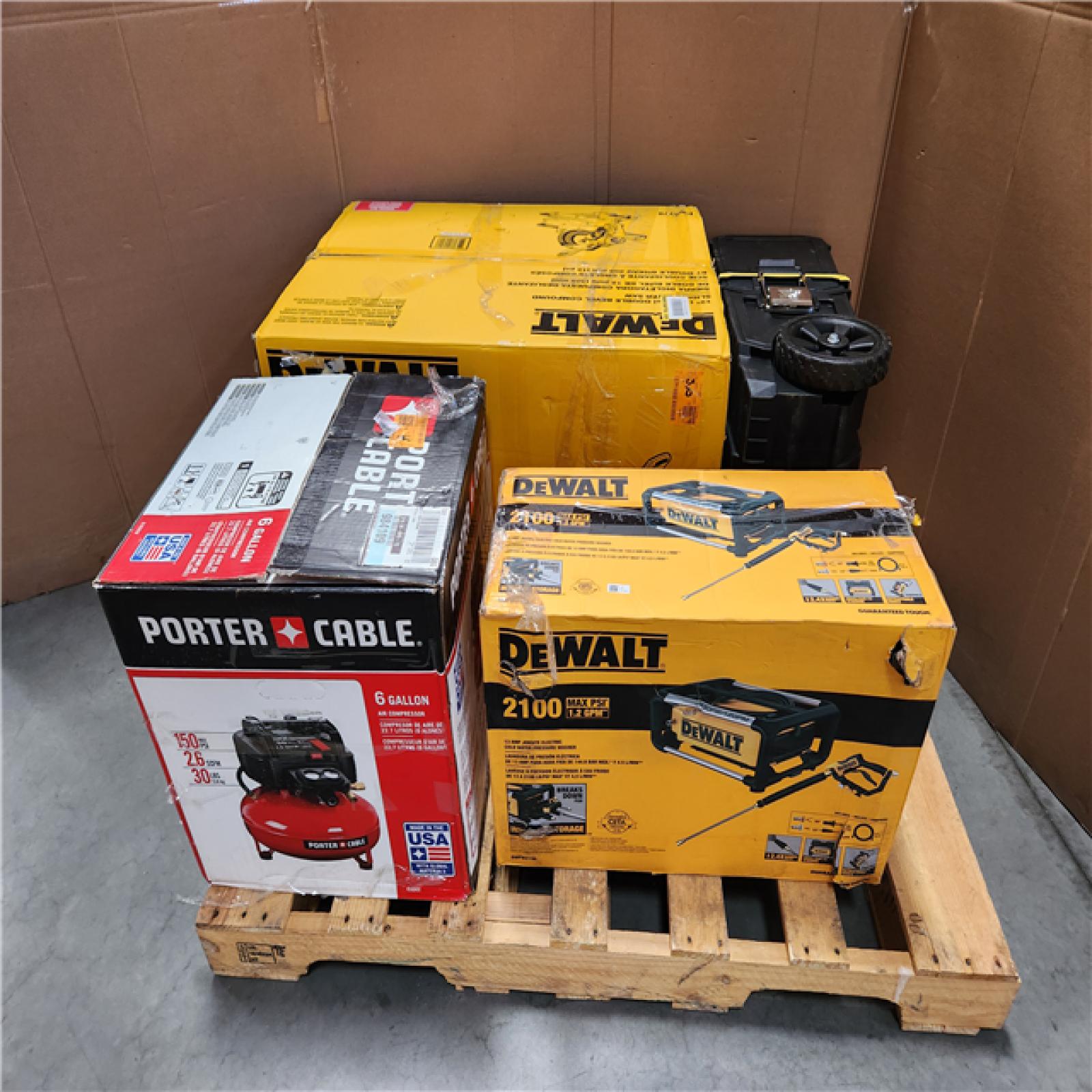 CALIFONIA  AS-IS TOOL PALLET